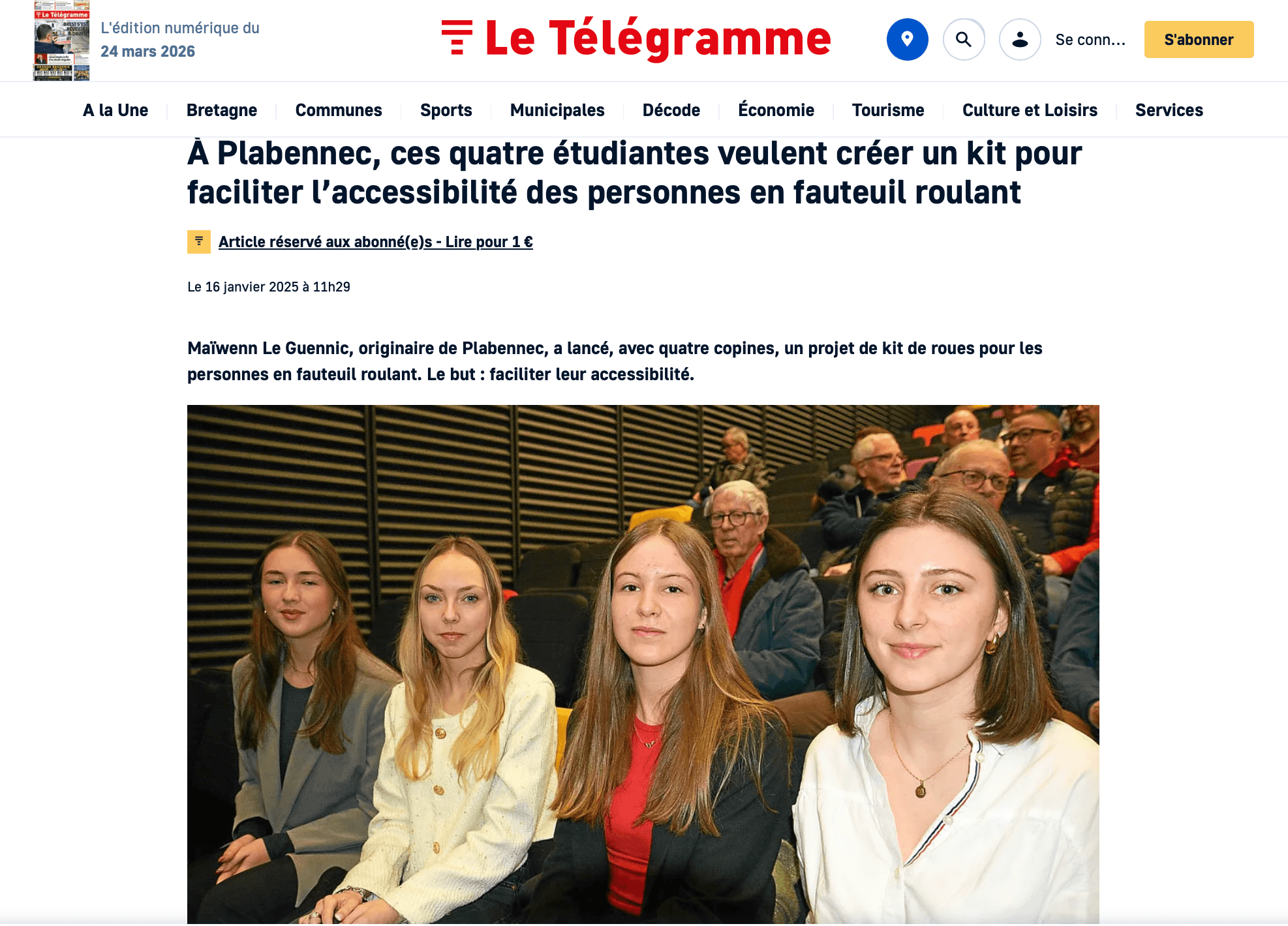 Création de l’association Adaptamouv’